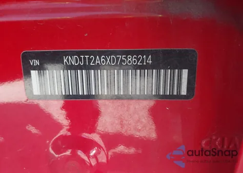 2013 Kia Soul + z USA, uszkodzony, nr VIN KNDJT2A6XD7586214